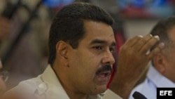 El presidente de Venezuela, Nicolás Maduro. 