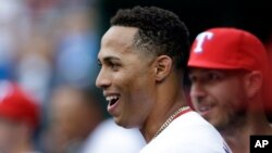 El pelotero cubano Leonys Martin en una foto de archivo. (AP/Tony Gutierrez)