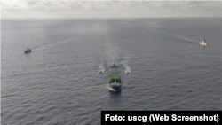 Interceptación del buque a motorGrace en una operación internacional que confirmó el tráfico ilícito de combustible del buque hacia Cuba.