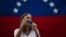 La diputada venezolana y dirigente de la oposición, María Corina Machado.