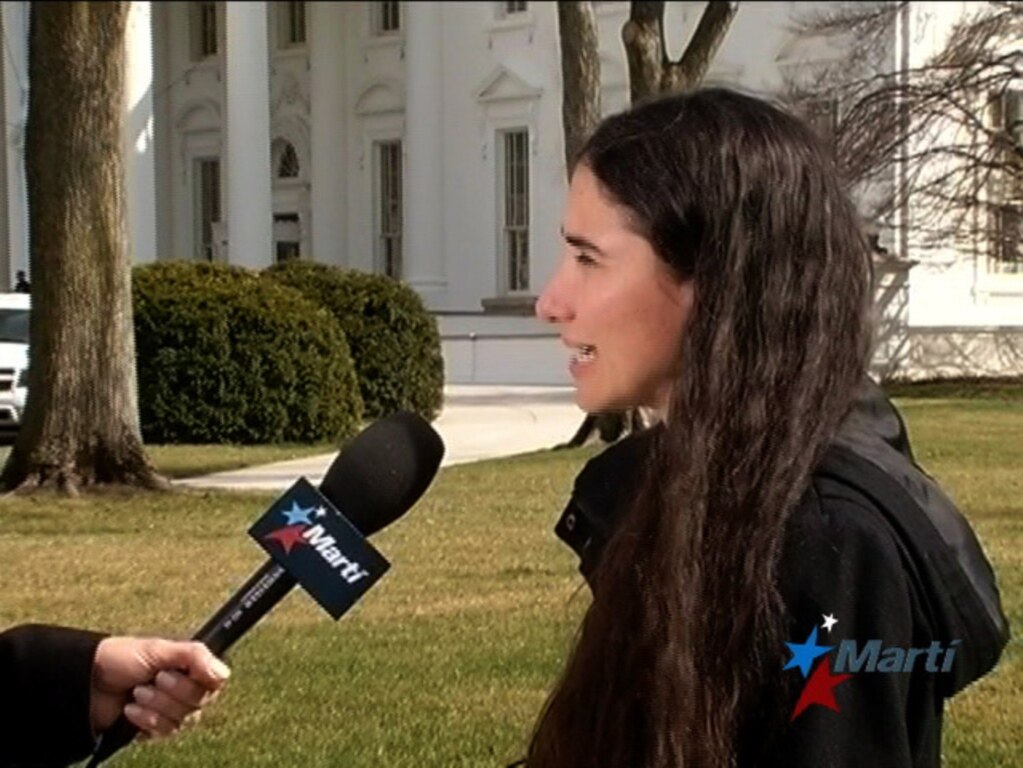 Casa Blanca: Yoani Sánchez da detalles de entrevista con legisladores cubanoamericanos