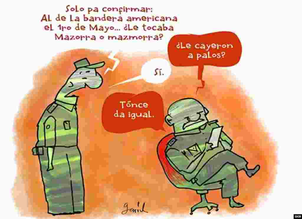 Caricatura de Garrincha.