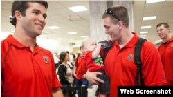 Integrantes del equipo de la Universidad de Tampa