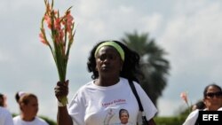 Berta Soler, portavoz de las Damas de Blanco