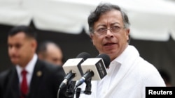 El presidente de Colombia Gustavo Petro.