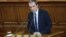 El primer ministro de Bulgaria, Plamen Oresharki, en el Parlamento en Sofía (Bulgaria)