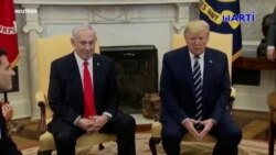 Presidente Donald Trump anunció su plan de paz para Medio Oriente