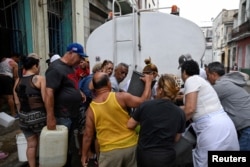 La escasez de combustible obstaculiza el bombeo y la distribución de agua en La Habana.