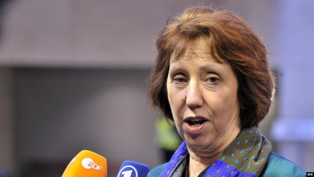 Fotografía de archivo de Catherine Ashton.