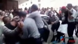 Policía castrista arremete contra vendedores discapacitados en La Habana