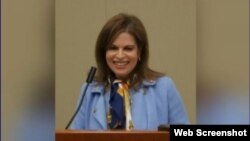 Leora Rosenberg Levy, nueva embajadora de EEUU en Chile. (Captura de video/Connecticut Republican Party)