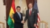 El subsecretario de Estado Christopher Landau se reunió con el nuevo presidente de Bolivia, Rodrigo Paz.