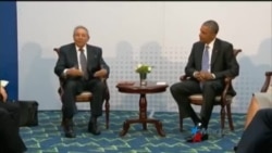 Raúl Castro habla a la prensa sobre encuentro con Barack Obama
