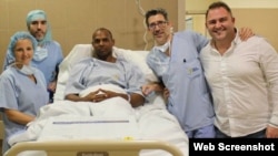 El velocista cubano Yunier Pérez fue sometido a una operación tras sufrir la rotura del tendón de Aquiles.