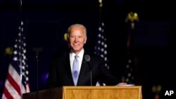 El presidente electo Joe Biden, el pasado 7 de noviembre en el estado de Delaware. (Andrew Harnik / AP Photo).