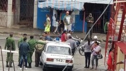 Foto Archivo. Un allanamiento a la sede de UNPACU, en Santiago de Cuba. (Foto: Facebook)