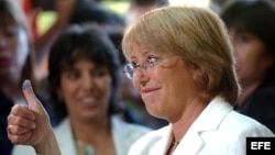 Michelle Bachelet.