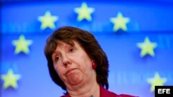La alta representante de la Unión Europea (UE), Catherine Ashton. Foto de archivo.