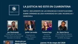 Panel virtual Instituto Casla de Praga sobre derechos humanos en Cuba, Nicaragua y Venezuela