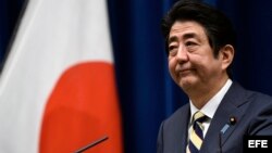 Shinzo Abe, el primer ministro japonés.