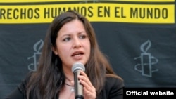 Erika Guevara-Rosas, directora para las Américas de Amnistía Internacional