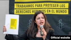 Erika Guevara-Rosas, directora para las Américas de Amnistía Internacional.