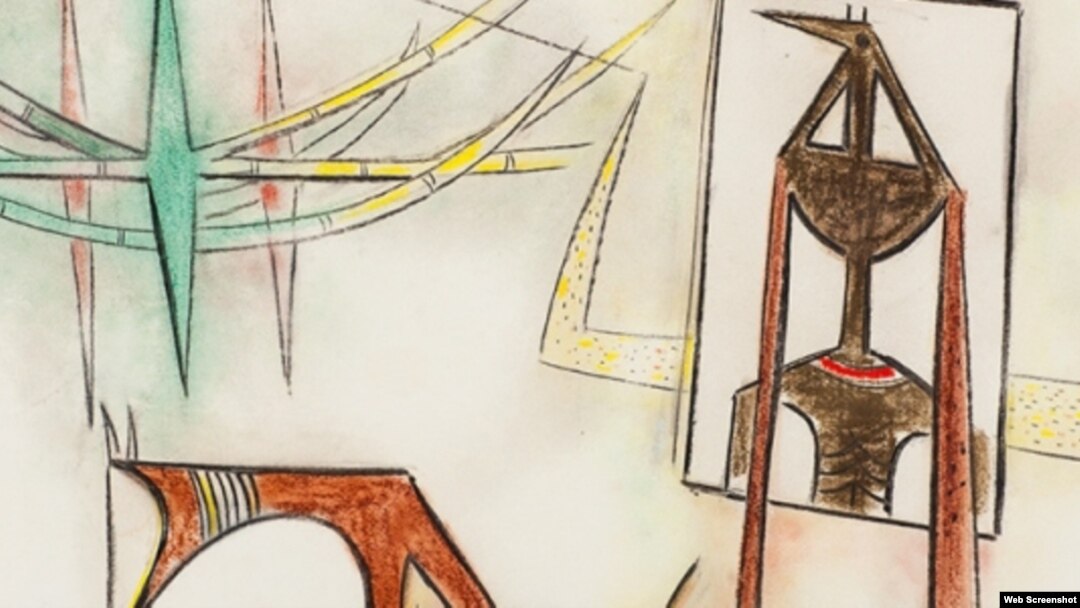 Obra del pintor cubano Wilfredo Lam