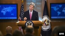 El secretario de Estado estadoundiense, John Kerry. 