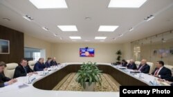 Encuentro de delegación cubana en Rusia. 