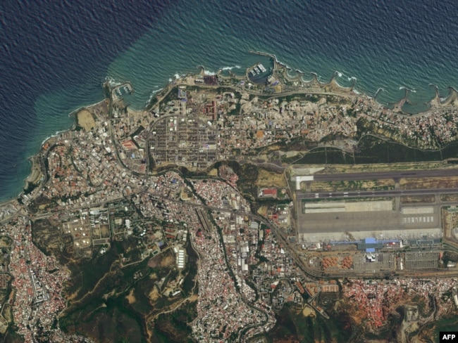 Vista de Catia La Mar, La Guaira, Venezuela.