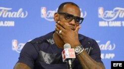 Foto de archivo de LeBron James.