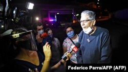 El abogado Enrique Perdomo, uno de los indultados el 31 de agosto de 2020 (Federico Parra / AFP).