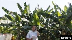 El opositor José Daniel Ferrer en su casa de Palmarito de Cauto