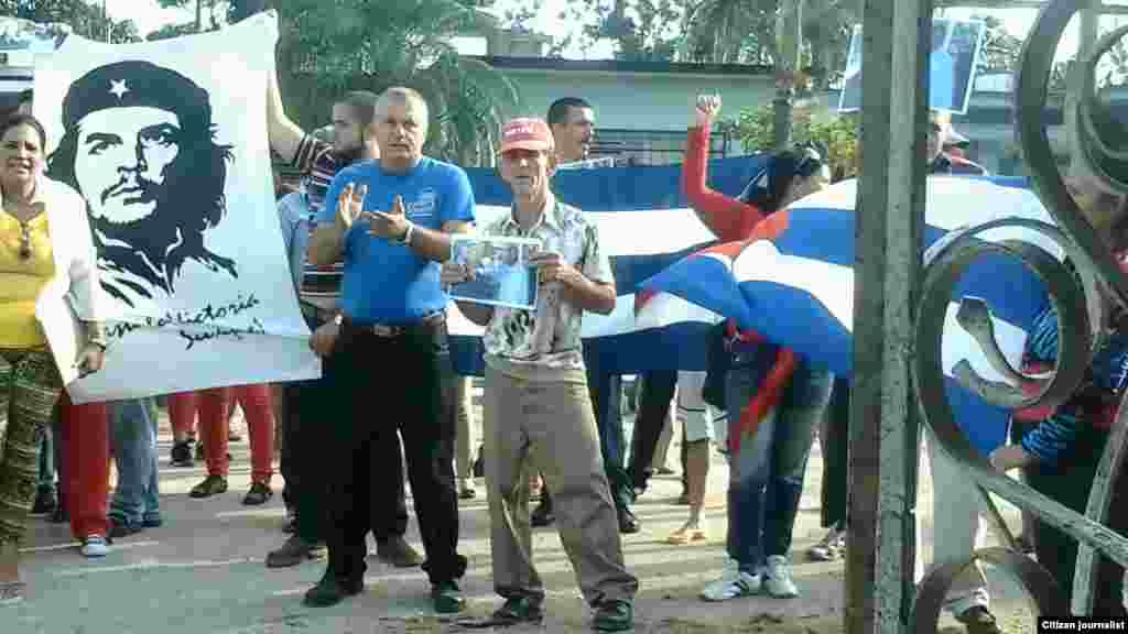 Reporta Cuba Opositores sufren asedio y actos de repudio Placetas Foto Donaida Pérez