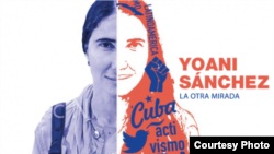 Imagen promocional de la conferencia que dará Yoani Sánchez en Chile el 22 de abril.