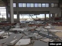 Destrozos del huracán Irma en el hotel Pullman de Cayo Coco