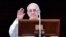 El Papa Francisco durante su mensaje pascual. 