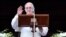 El Papa Francisco durante su mensaje pascual. 