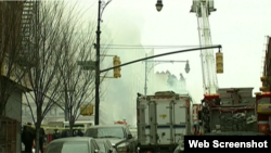 Explosión en Nueva York.