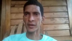 El opositor Yoel Acosta denuncia desde Baracoa