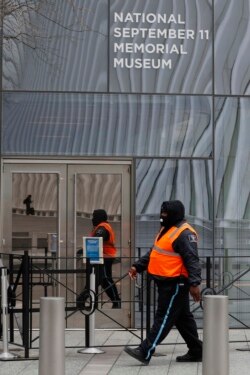 La entrada al Museo Memorial 11 de Septiembre, en New York, que ha permanecido cerrado al público durante meses por el coronavirus.