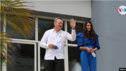 Ortega canceló al partido CxL a tres meses de las elecciones. La fórmula era un ex comandante de la resistencia y una exreina de belleza Miss Nicaragua. Foto: archivo VOA.