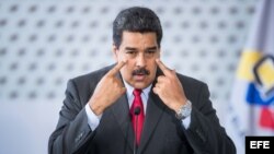 El presidente en disputa de Venezuela, Nicolás Maduro.
