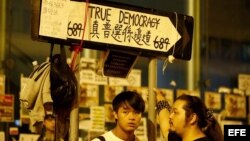 Hong Kong Occupy Central.