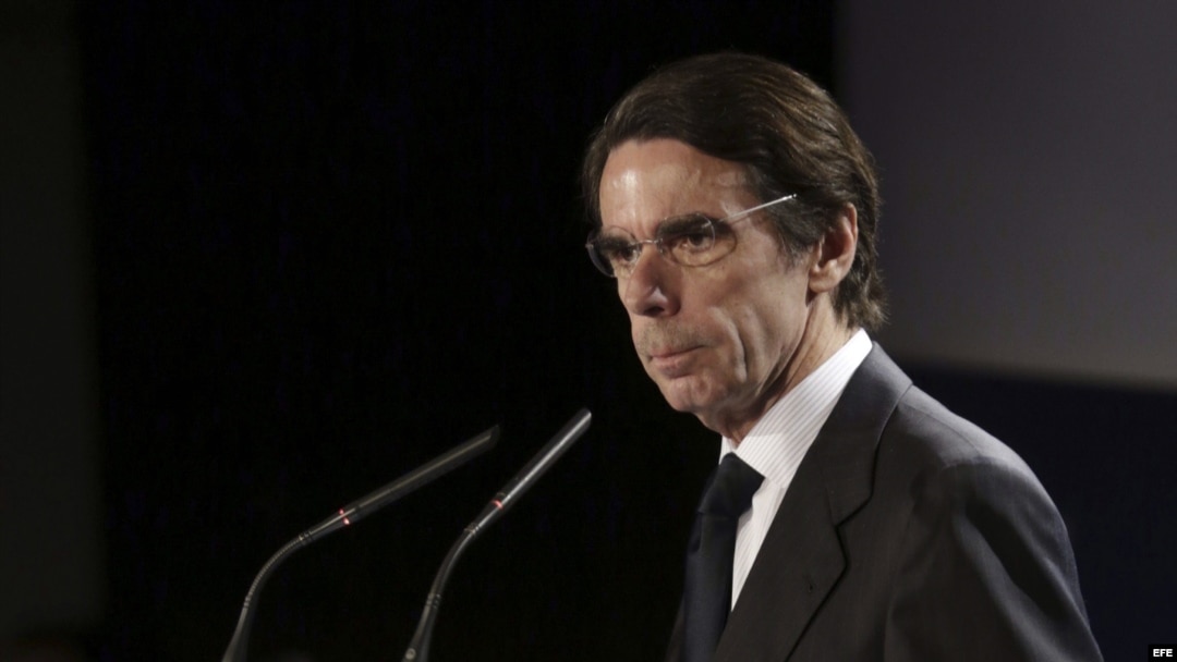 El ex presidente del Gobierno José María Aznar. Archivo.