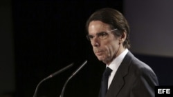 El ex presidente del Gobierno José María Aznar. Archivo.