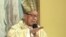 Monseñor Juan Abelardo Mata en Masaya, obispo emérito de Estelí.