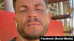 El prisionero político Arael Rodriguez Escalante