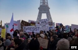 Protesta en París.