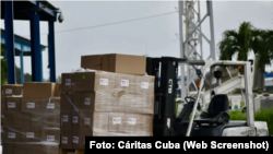 Recibe Diócesis de Pinar del Río segundo vuelo con ayuda humanitaria desde EE. UU